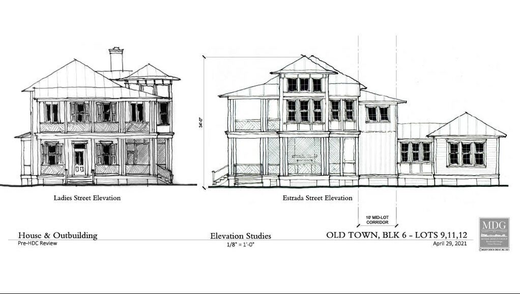 Model Home Exterior Elevation